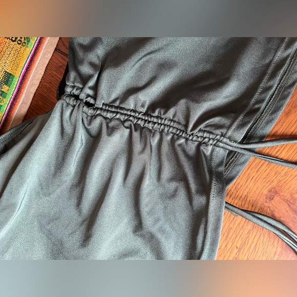 Military Green Bikini Bottom/Skirt - Picture 4 of 4